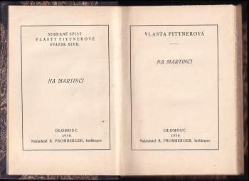 Vlasta Pittnerová: Na Martinci