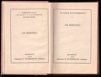 Vlasta Pittnerová: Na Martinci