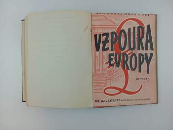 Robert Briffault: Na okraj nové doby I. (10 děl) : Cesty Francie + Hovory s dějinami + O Židech (Britské impérium a Židovstvo + Stěhování židovského národa) + Hlad v Anglii + Emigranti jsou vinni + Fronta nelže + Revoluce myšlení + Norské tažení + Úpadek a pád britského imperia + Vzpoura Evropy a základy nového evropského pořádku