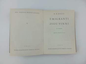 Robert Briffault: Na okraj nové doby I. (10 děl) : Cesty Francie + Hovory s dějinami + O Židech (Britské impérium a Židovstvo + Stěhování židovského národa) + Hlad v Anglii + Emigranti jsou vinni + Fronta nelže + Revoluce myšlení + Norské tažení + Úpadek a pád britského imperia + Vzpoura Evropy a základy nového evropského pořádku