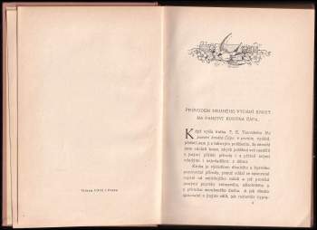 T. E Tisovský: Na panství kmotra Čápa