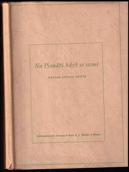 Na Pjandži když se setmí - Julius Fučík (1947, F.J. Müller) - ID: 707919