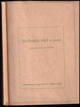 Julius Fučík: Na Pjandži když se setmí