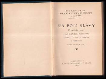 Henryk Sienkiewicz: Na poli slávy