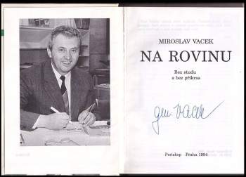 Miroslav Vacek: Na rovinu