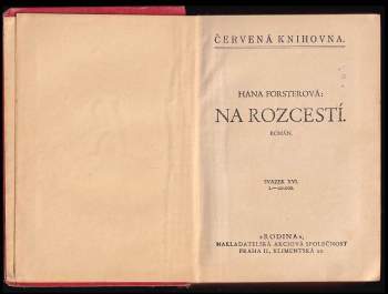 Hanna Forster: Na rozcestí