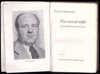 Karel Lažnovský: Na rozcestí věků