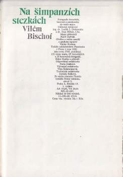 Vilém Bischof: Na šimpanzích stezkách