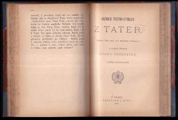 Kazimierz Przerwa Tetmajer: Z Tater