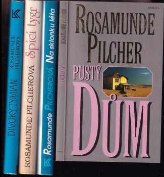 KOMPLET Rosamunde Pilcher 4X Pustý dům + Divoký tymián + Spící tygr + Na sklonku léta