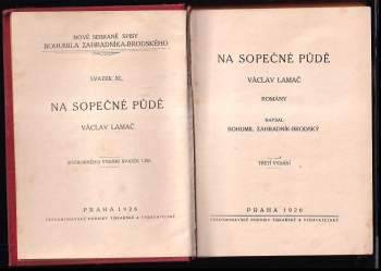 Bohumil Zahradník-Brodský: Na sopečné půdě