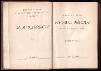 Jindřich Šimon Baar: Na srdci přírody