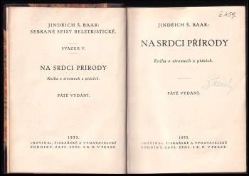 Jindřich Šimon Baar: Na srdci přírody