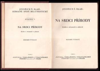 Jindřich Šimon Baar: Na srdci přírody