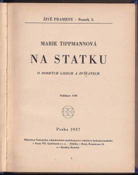 Marie Tippmannová: Na statku
