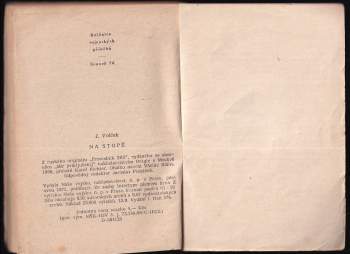 Jakov Iosifovič Volček: Na stopě