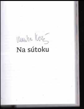 Monika Kompaníková: Na sútoku