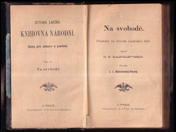 Grigorij Petrovič Danilevskij: Na svobodě