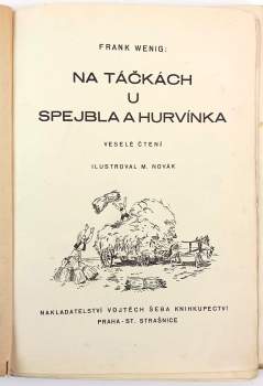 Frank Wenig: Na táčkách u Spejbla a Hurvínka