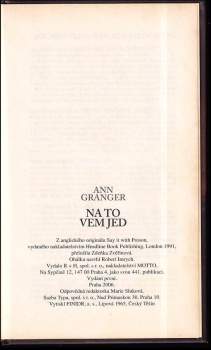 Ann Granger: Na to vem jed