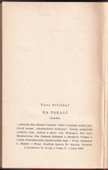 Tone Seliškar: Na úskalí