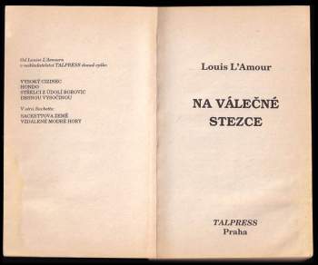 Louis L'Amour: Na válečné stezce