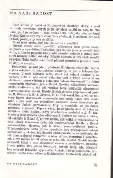 Josef Štefan Kubín: Na vaši radost