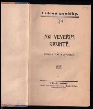 Vlasta Javořická: Na veveřím gruntě