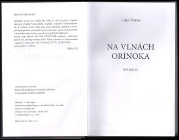 Jules Verne: Na vlnách Orinoka