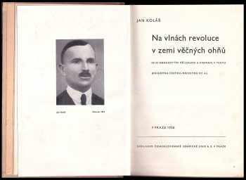 Jan Kolář: Na vlnách revoluce v zemi věčných ohňů