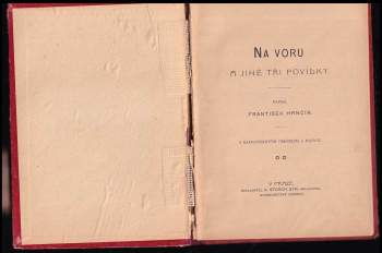 František Hrnčíř: Na voru a jiné tři povídky