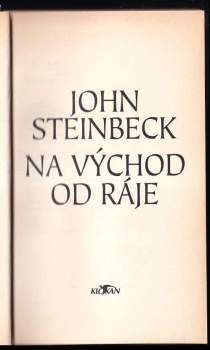 John Steinbeck: Na východ od ráje