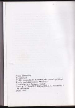 Vlasta Pittnerová: Na výměnku