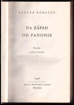 Zdeněk Němeček: Na západ od Panonie
