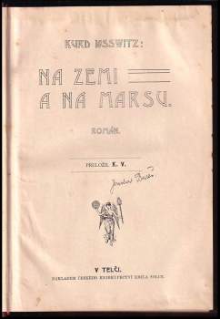 Kurd Lasswitz: Na zemi a na Marsu