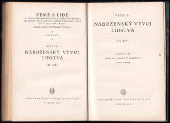 Élisée Reclus: Náboženský vývoj lidstva
