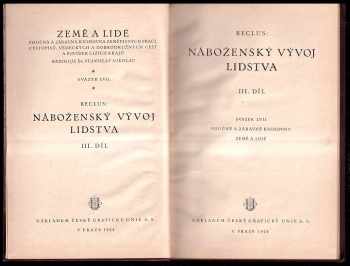 Élisée Reclus: Náboženský vývoj lidstva