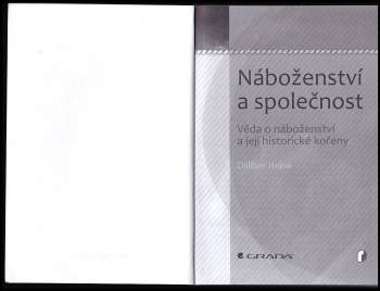 Dalibor Hejna: Náboženství a společnost