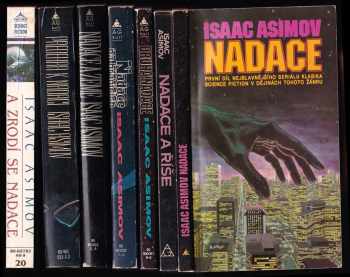 Isaac Asimov: Nadace 1 - 7 -  KOMPLETNÍ SÉRIE - Nadace + Nadace a Říše + Druhá Nadace + Nadace na hranicích + Nadace a Země + Předehra k Nadaci + A zrodí se Nadace