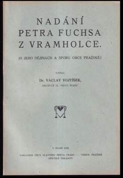 Nadání Petra Fuchsa z Vramholce