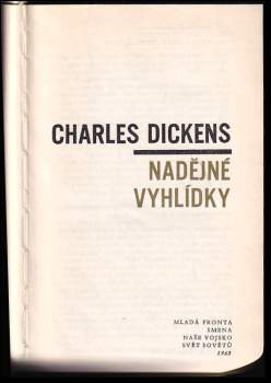 Charles Dickens: Nadějné vyhlídky