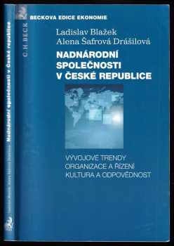 Ladislav Blažek: Nadnárodní společnosti v České republice