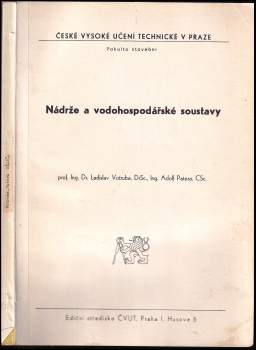 Nádrže a vodohospodářské soustavy