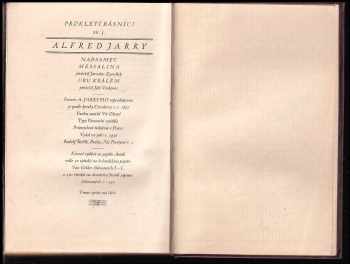 Alfred Jarry: Alfred Jarry