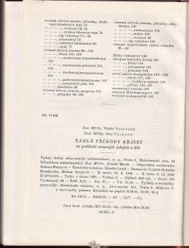Václav Tosovský: Náhlé příhody břišní na podkladě vrozených úchylek u dětí