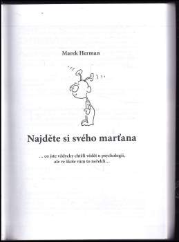 Marek Herman: Najděte si svého marťana