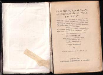 Milada Benešová: Nakládání, zavařování a používání všeho ovoce i zeleniny--