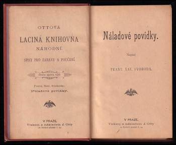 F. X Svoboda: Náladové povídky