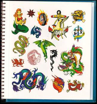 Russ Thorne: Nalepovací tetování pro kluky