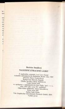 Bertrice Small: Nalezení ztracené lásky